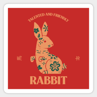 Year of The Rabbit - Chinese Zodiac Sticker